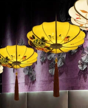 Đèn Thả Vải TP5019