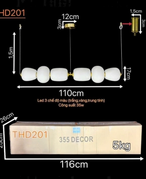 Đèn thả Wabi Sabi THD201