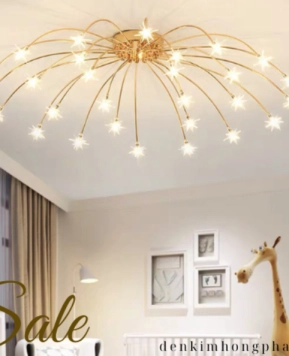 Bộ đèn áp trần tay đèn hình PHÁO HOA KHP OTY0031