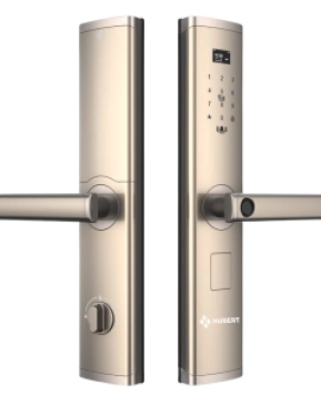 KHÓA CỬA ĐIỆN TỬ HUBERT HB CG61 CHAMPAGNE GOLD/COPPER/GRAY/BLACK