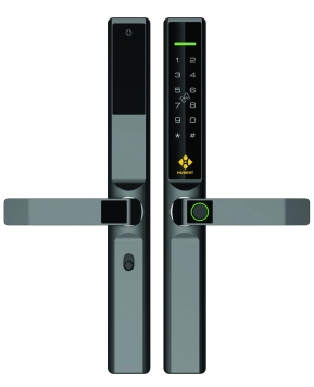 KHÓA CỬA ĐIỆN TỬ HUBERT HB CN68 ROUGH BLACK