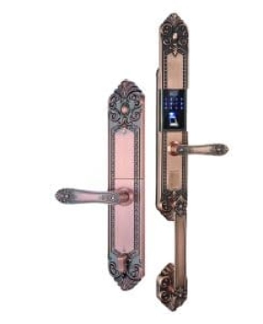 KHÓA CỬA ĐIỆN TỬ HUBERT HB DS77 GREEN/COPPER