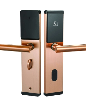 KHÓA CỬA ĐIỆN TỬ HUBERT HB KS77 COPPER
