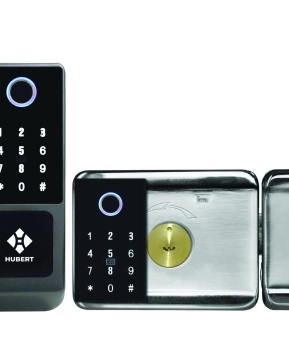 KHÓA CỬA ĐIỆN TỬ HUBERT HB CC68 DARK GRAY