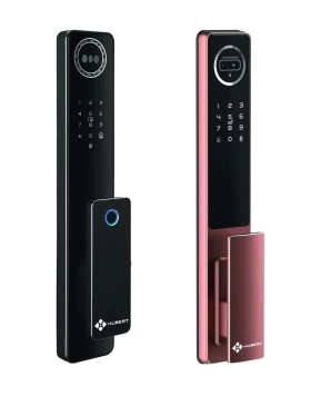 KHÓA ĐIỆN TỬ HUBERT HB CG87VF TITAN BLACK/ROSE GOLD