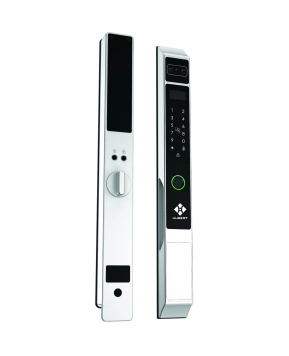 KHÓA ĐIỆN TỬ HUBERT HB CN85F BLACK/ SIVER