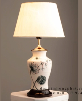 Đèn Bàn Gốm DBQ12