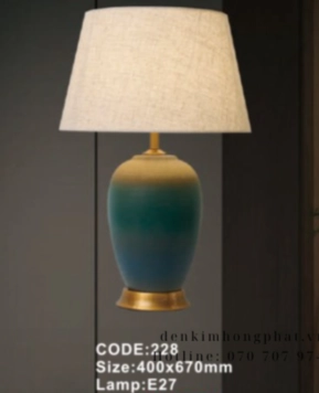 Đèn Bàn Gốm CODE 228