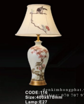 Đèn Bàn Gốm CODE 116