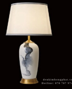 Đèn Bàn Gốm Sứ CODE 222