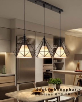 Đèn Thả Trần Hình Kim Cương KHP TH0046