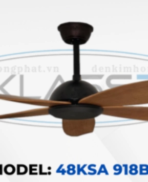 Quạt không đèn Klasse 48KSA 918BK