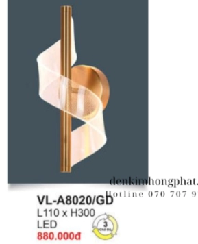 Đèn vách VL-A8020/GD