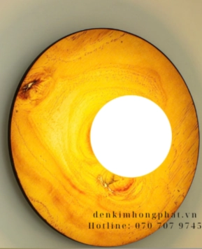 Đèn vách VK107 VÀNG GỖ