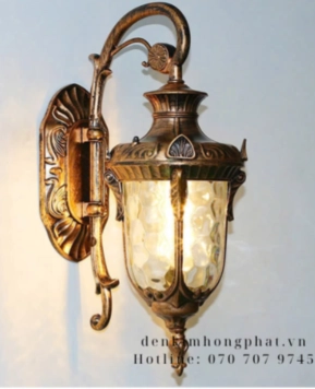 Đèn vách ngoài trời NTB087 (Màu Đồng)