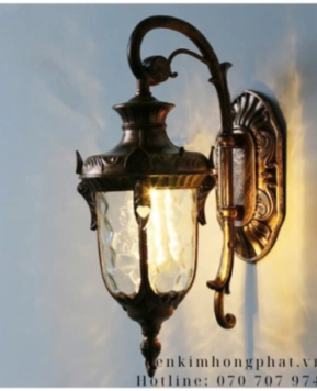 Đèn vách ngoài trời NTB087 (Gold)