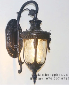 Đèn vách ngoài trời NTB087 (Black)