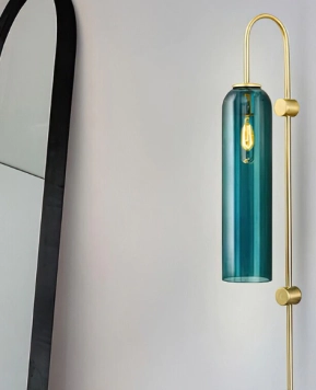 ĐÈN TƯỜNG ỐNG THỦY TINH CAO CẤP W2201G-A-S