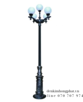 Đèn Trụ Sân Vườn Euroto 166 E27 5 Bóng
