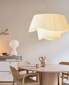 ĐÈN THẢ TRANG TRÍ CHỤP VẢI CAO CẤP THCN54