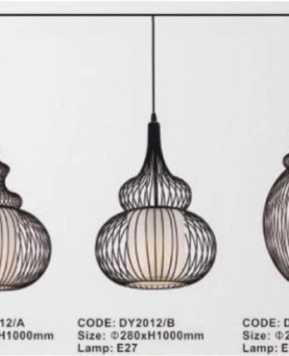 Đèn thả đơn trang trí DY2012A-B-C