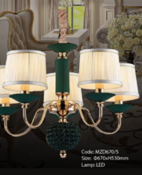 Đèn chùm trang trí MZD670/5