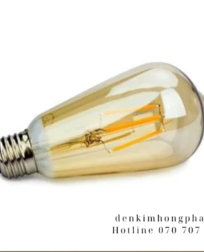 Bóng LED Edison ST64 4W màu Trà