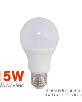 Bóng bulb 15W ánh sáng trắng vàng