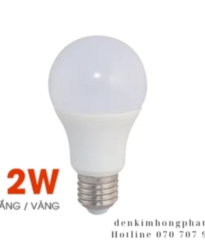 Bóng bulb 12W ánh sáng trắng vàng