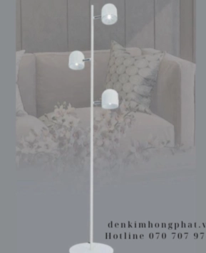 Đèn Cây CODE:F3812-3WH/BK