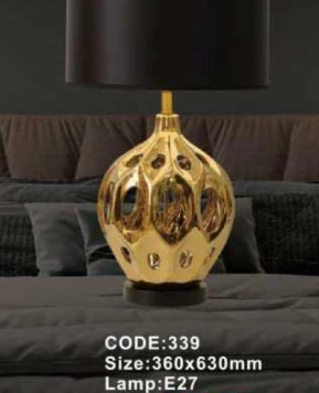 Đèn để bàn gốm sứ 339