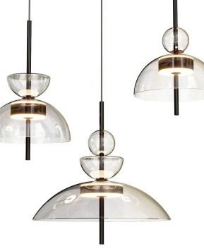 Đèn thả thủy tinh úp ngược VT290725