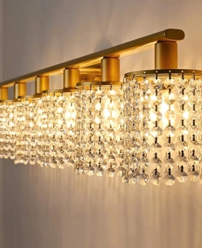 Đèn gương hạt pha lê VT130725