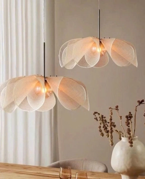 Đèn thả Abaca kem Pháp VT100625