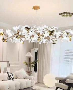 Đèn treo trần lá Bạch Quả VT200624