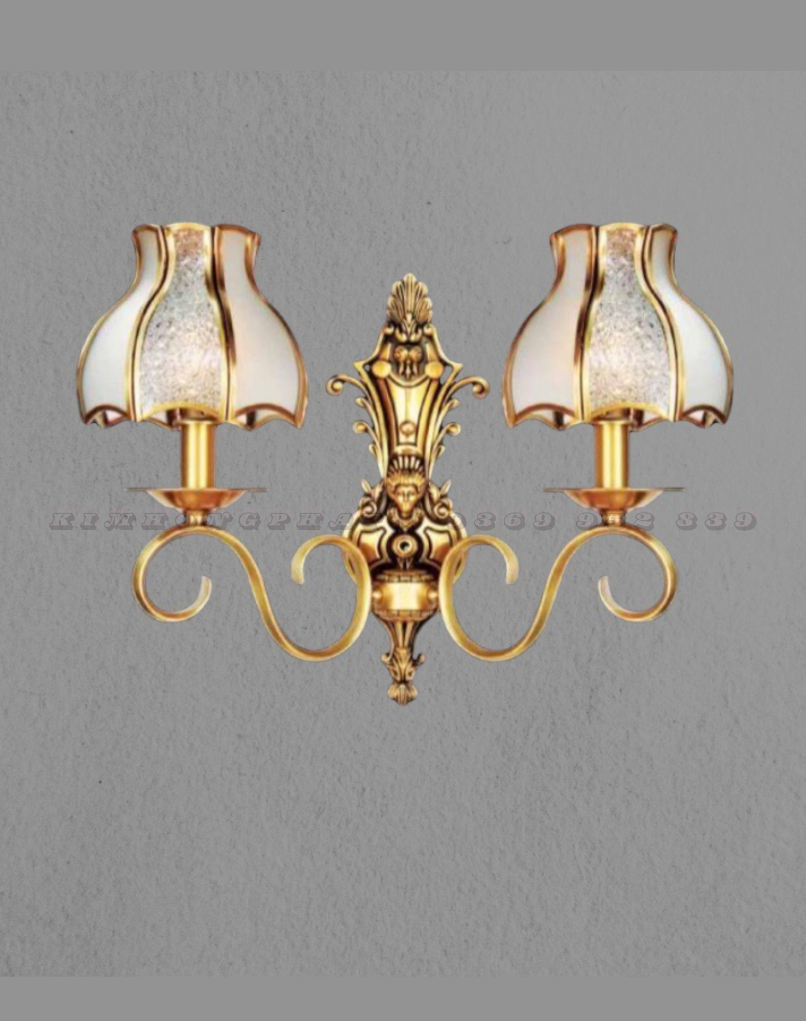 Đèn Tường Đồng NV500/2 